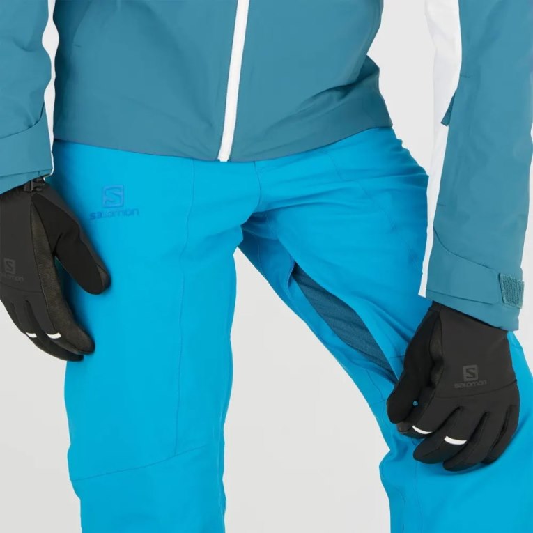 Pantalones De Esquí Salomon Brilliant Hombre Turquesa | MX NTZE420